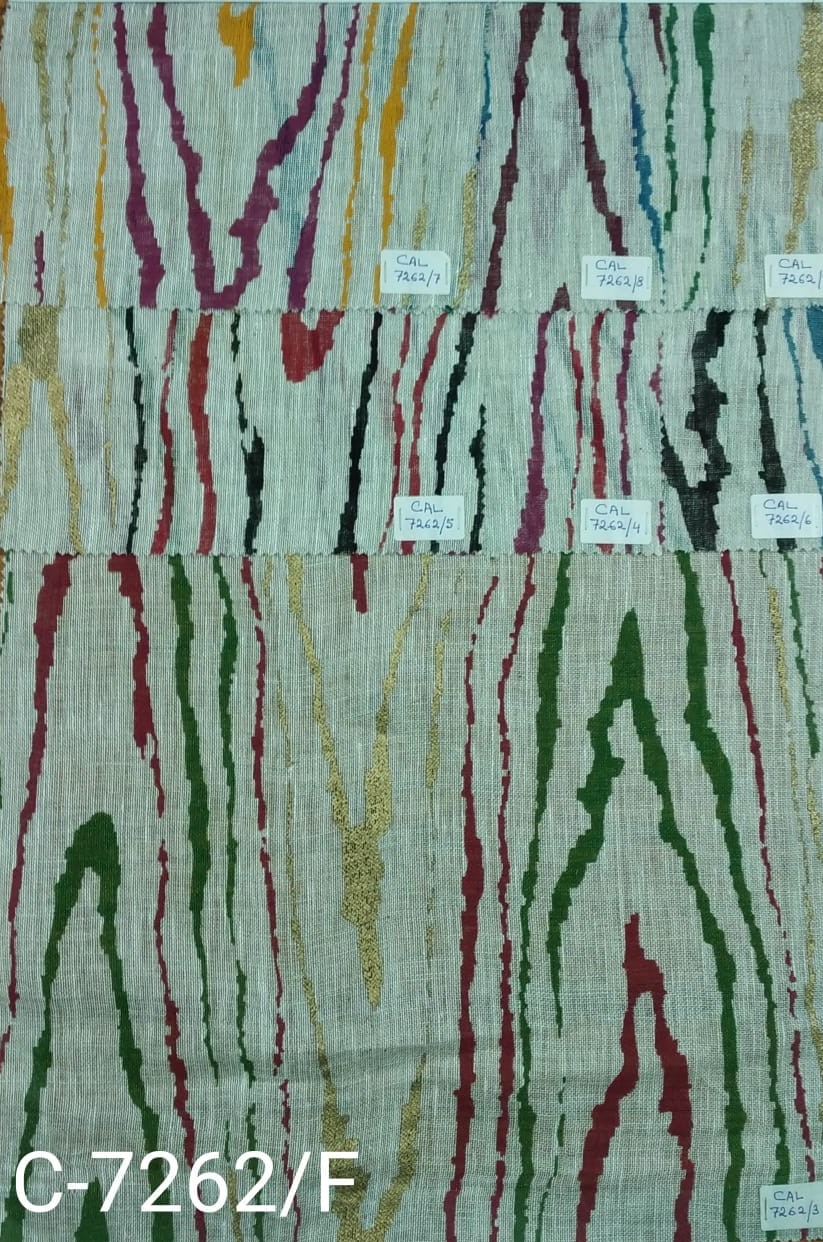 INTERCRAFT linen print sample